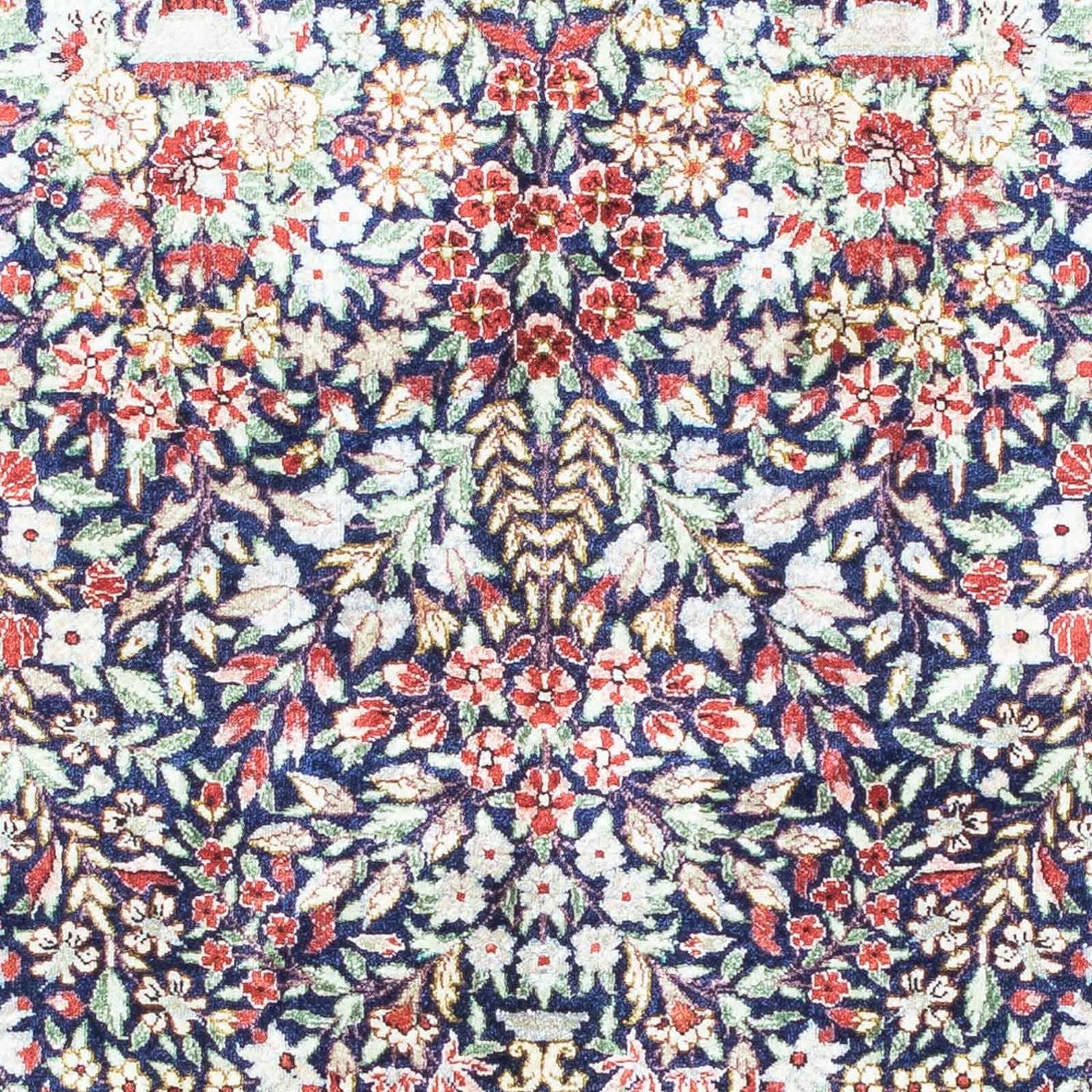 Tappeto Persero - Ghom - 120 x 78 cm - blu scuro