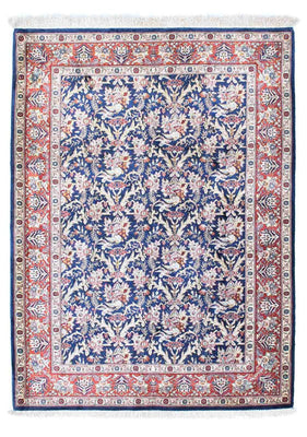 Tappeto Persero - Ghom - 147 x 104 cm - blu scuro