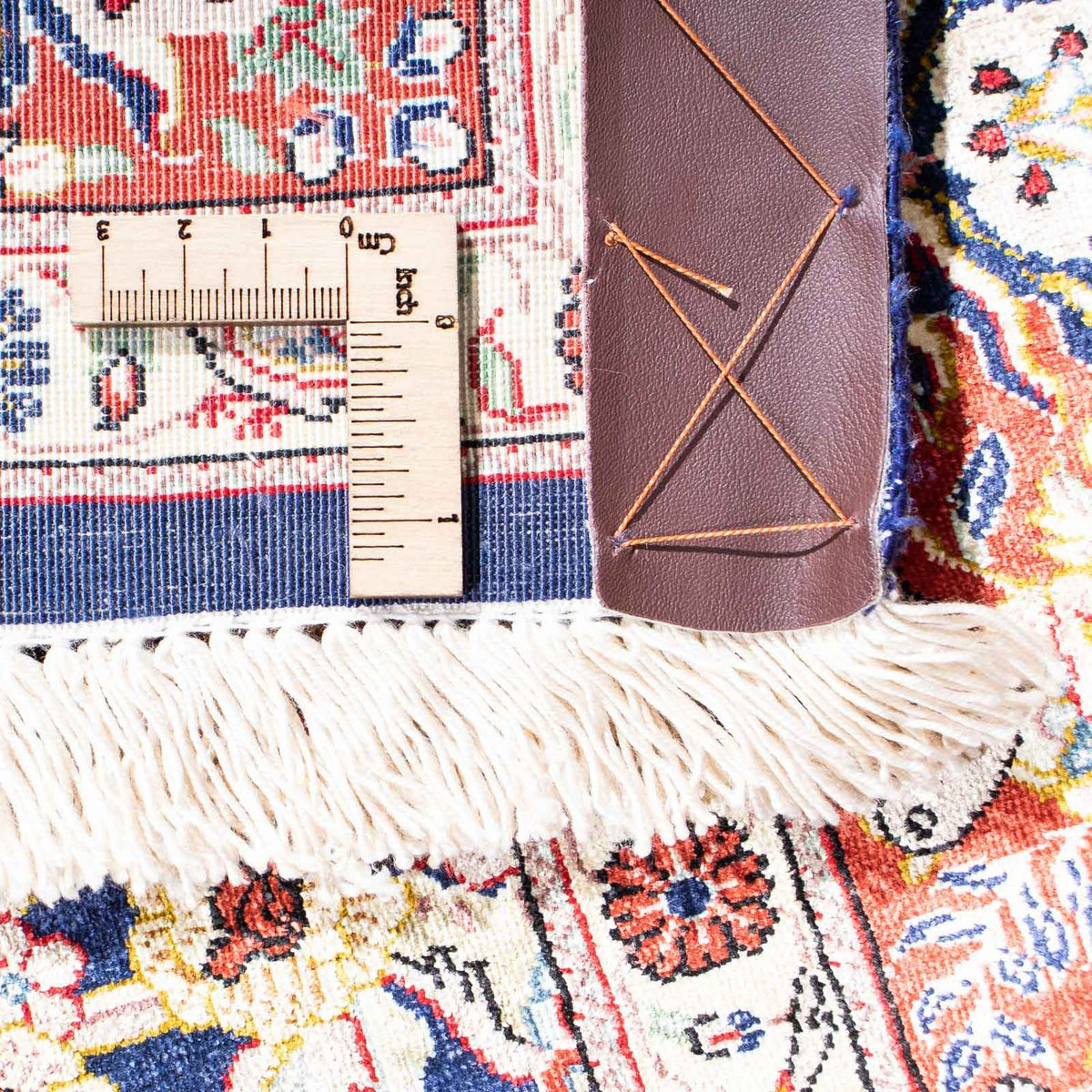 Tappeto Persero - Ghom - 147 x 104 cm - blu scuro