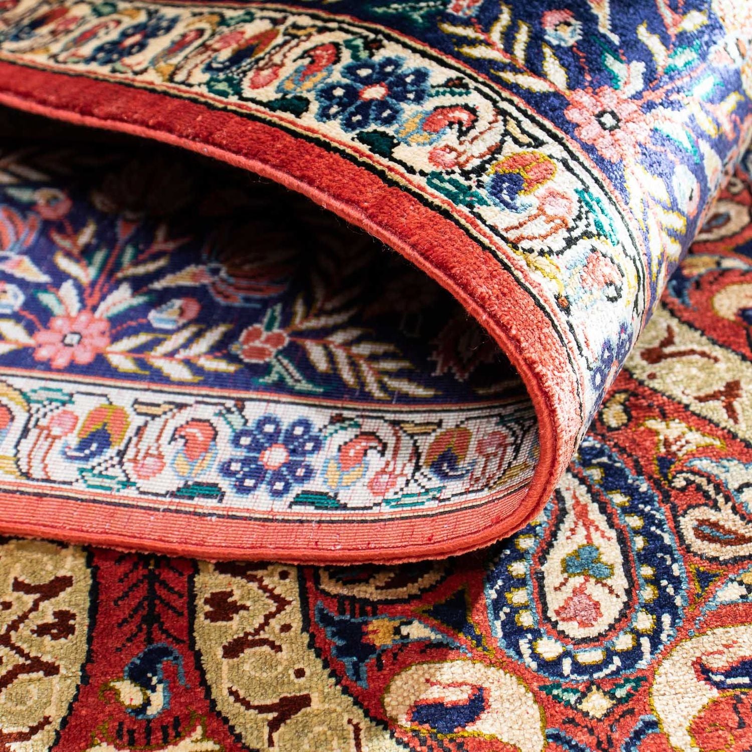 Tappeto Persero - Ghom - 150 x 98 cm - rosso