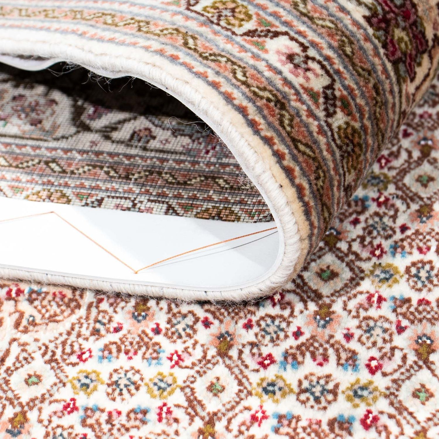Tappeto Persero - Tabriz - 242 x 168 cm - marrone chiaro