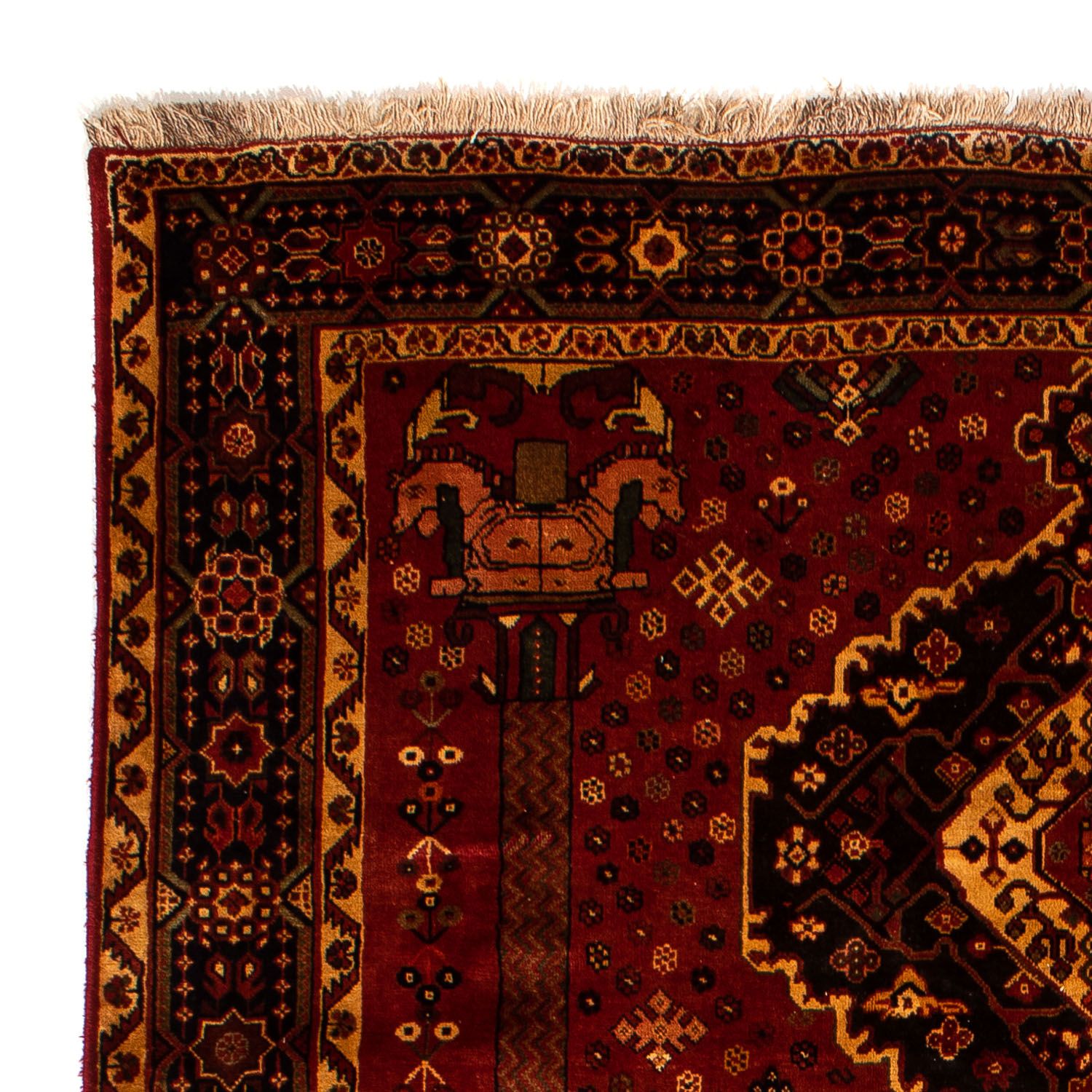 Tappeto Persero - Nomade - 307 x 206 cm - rosso scuro