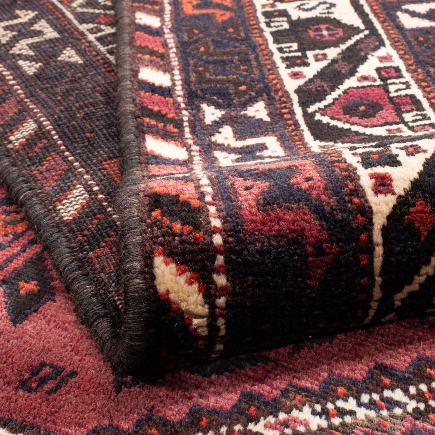Tappeto Persero - Nomade - 303 x 206 cm - rosso scuro