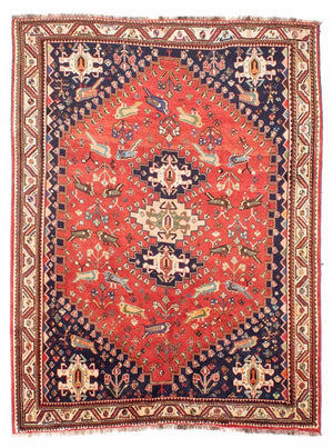 Tappeto Persero - Nomade - 257 x 205 cm - rosso