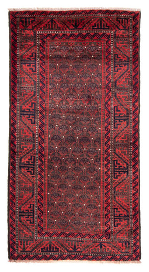 Tappeto corsia Tappeto Persero - Nomade - 240 x 113 cm - rosso