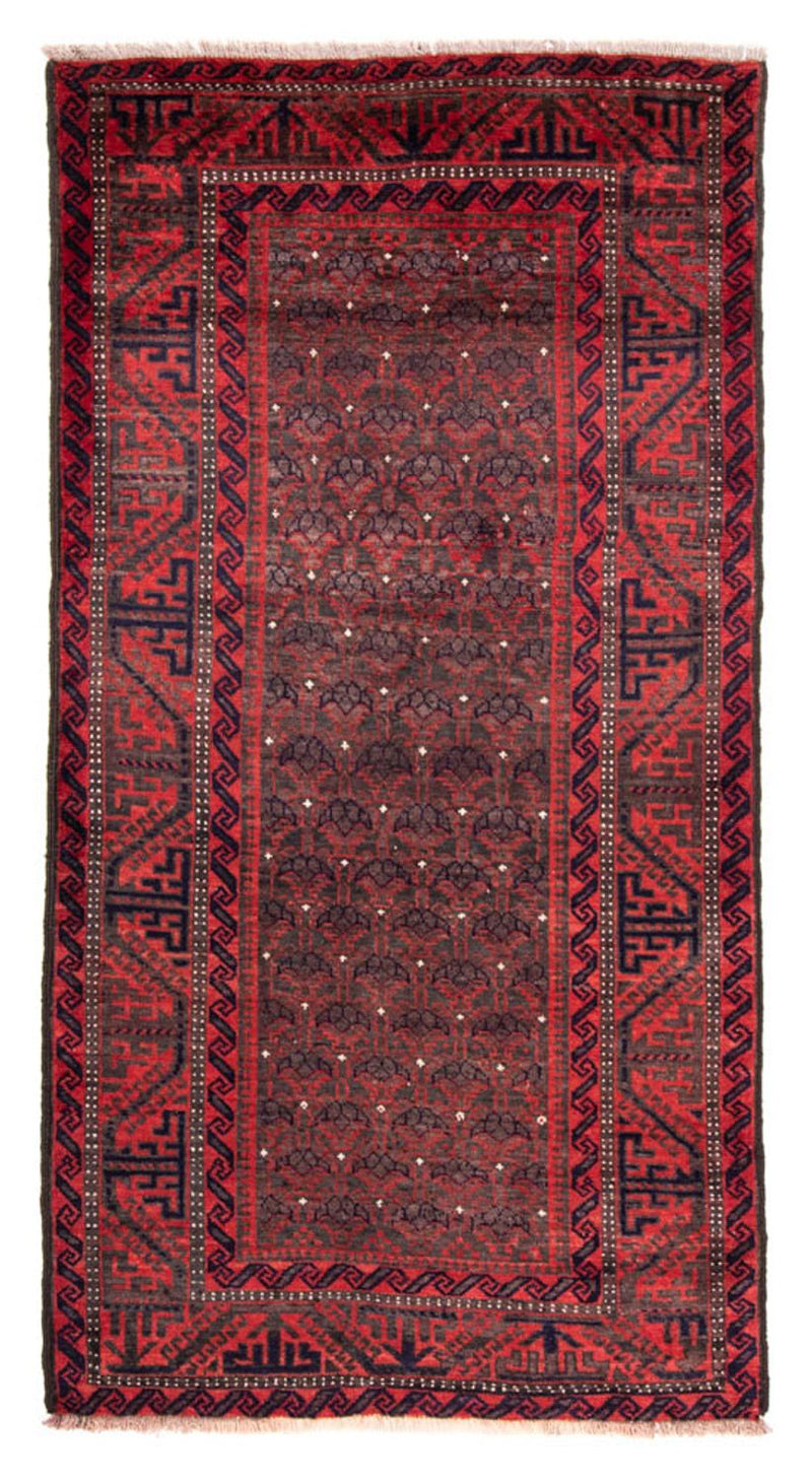 Tappeto corsia Tappeto Persero - Nomade - 240 x 113 cm - rosso