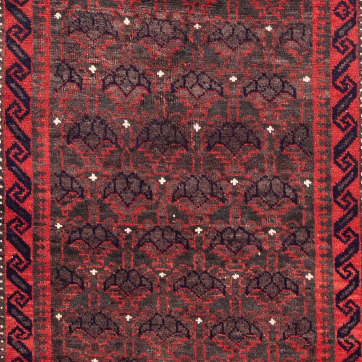 Tappeto corsia Tappeto Persero - Nomade - 240 x 113 cm - rosso