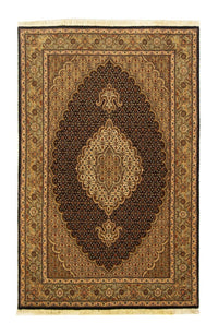 Tappeto Persero - Tabriz - Reale - 159 x 101 cm - nero