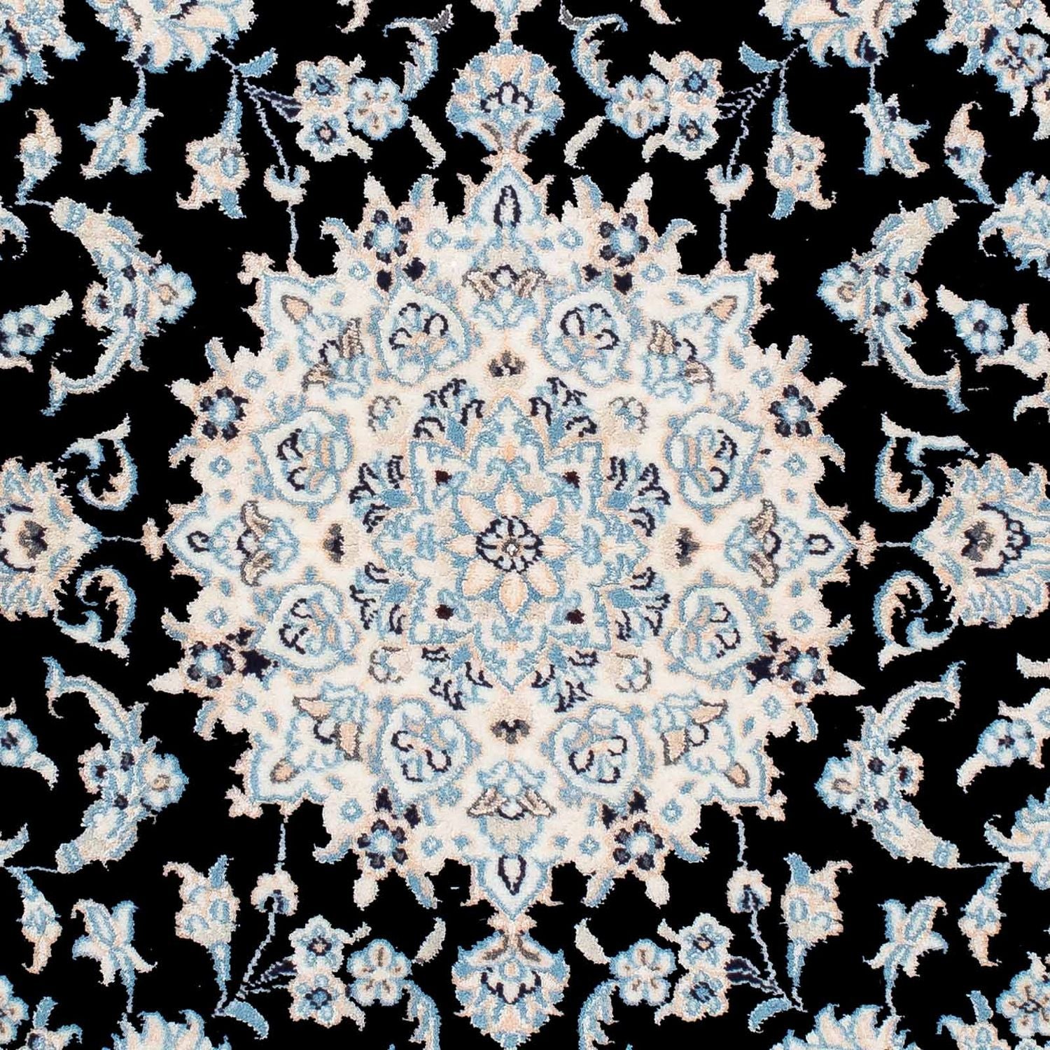 Tappeto Persero - Nain - Reale - 150 x 100 cm - blu scuro