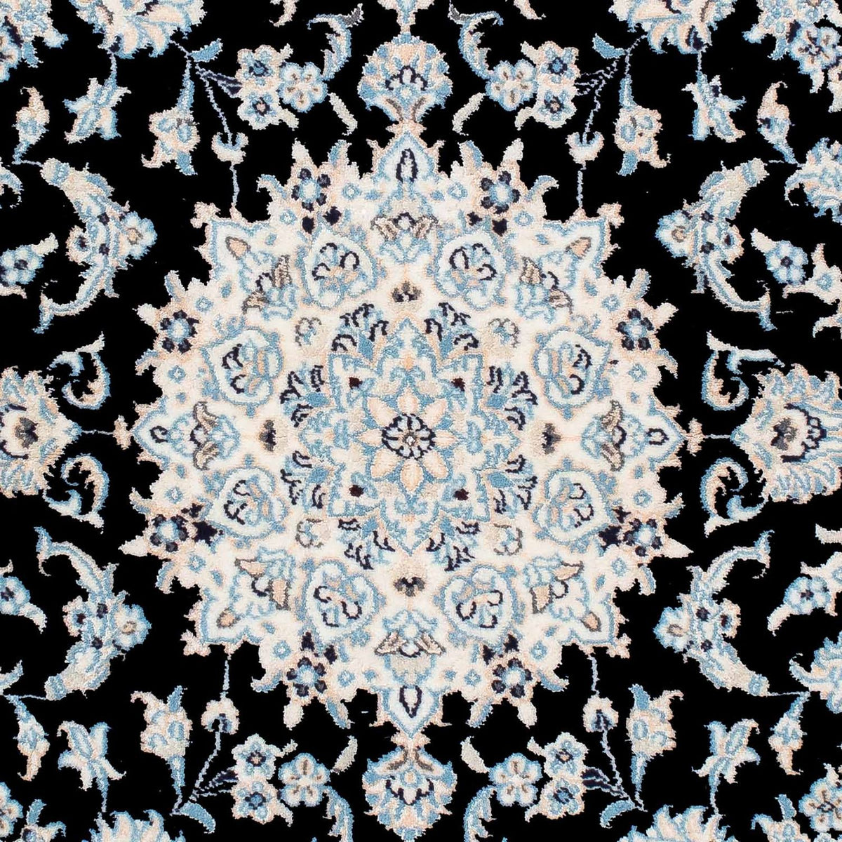 Tappeto Persero - Nain - Reale - 150 x 100 cm - blu scuro