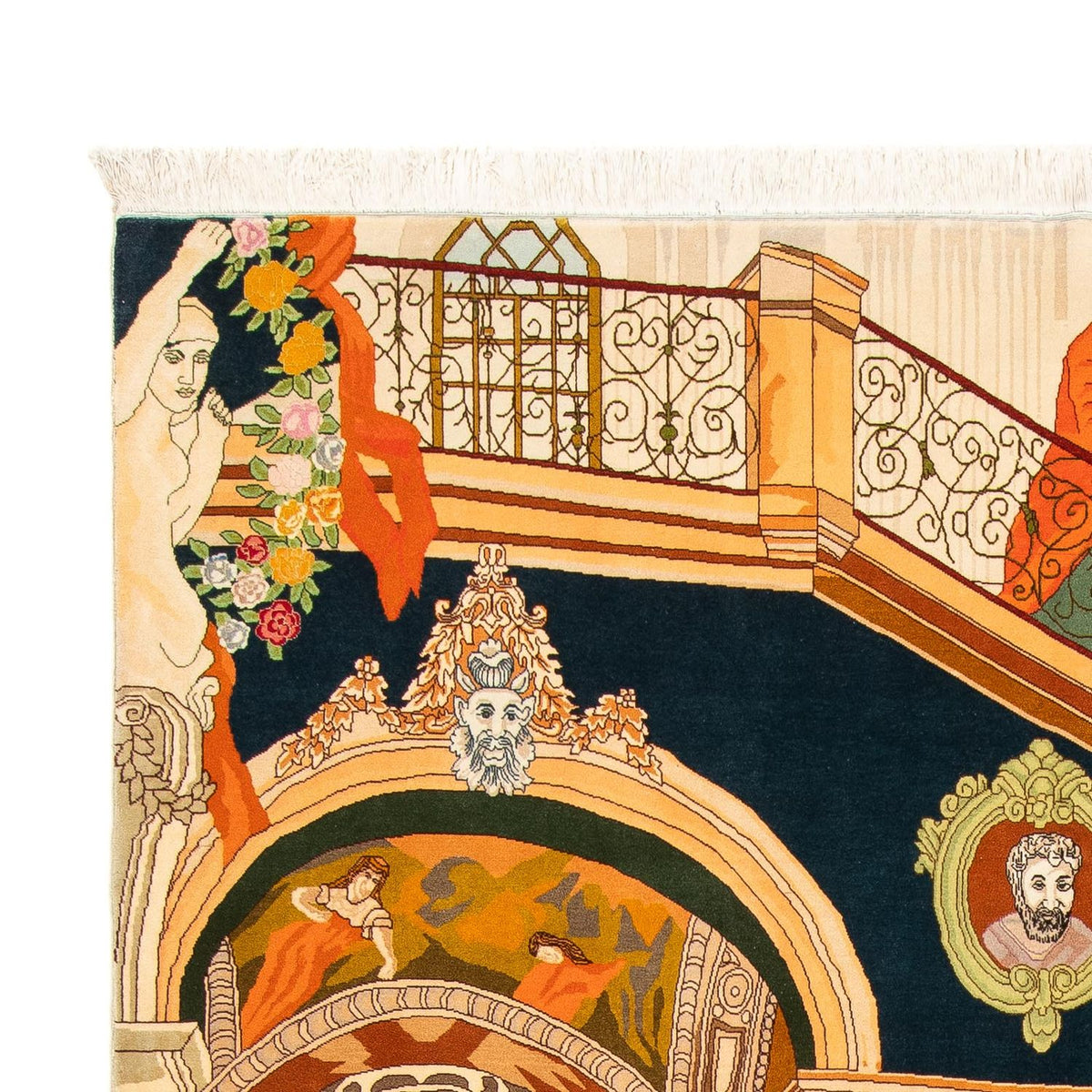 Tabriz - 50 Raj Tappeto 198x290cm - Tappeto persiano