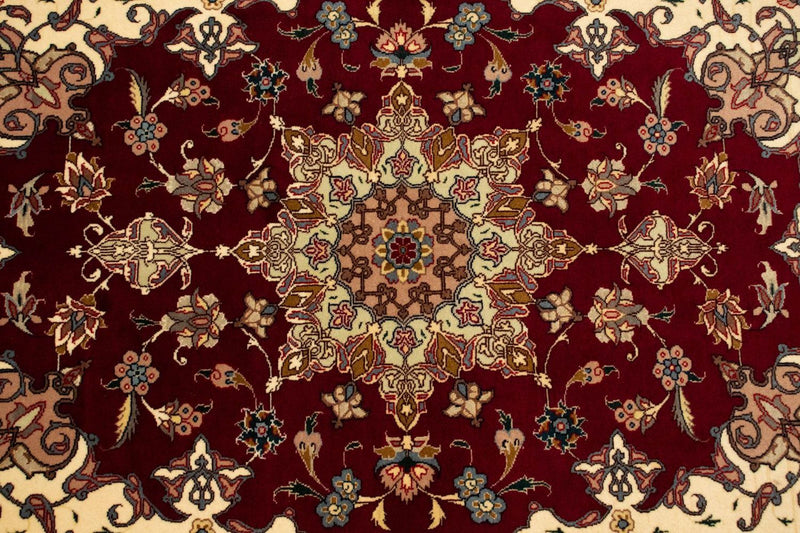 Tappeto Persero - Tabriz - Reale - 148 x 103 cm - rosso