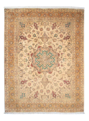 Tappeto Persero - Tabriz - Reale - 203 x 156 cm - marrone chiaro