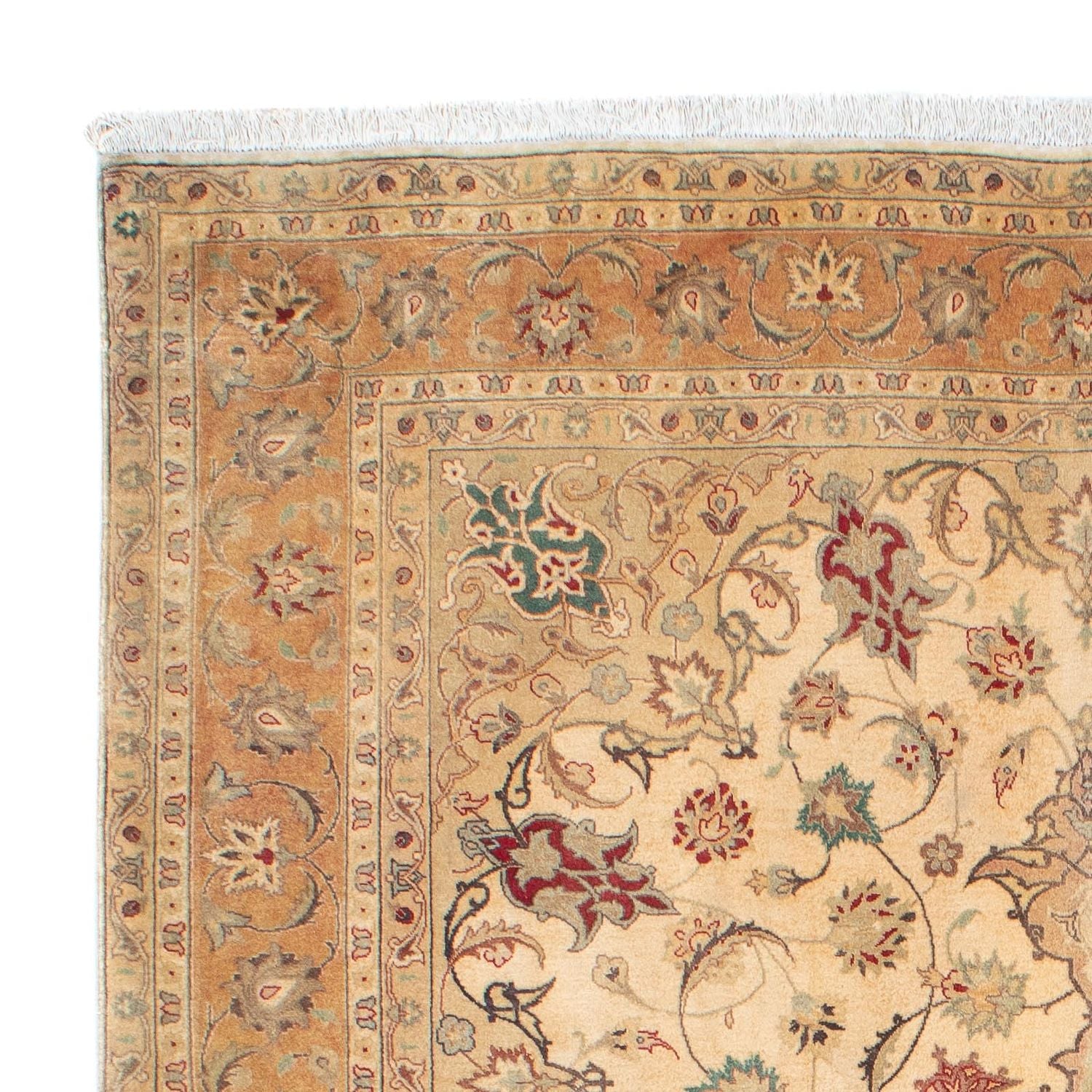 Tappeto Persero - Tabriz - Reale - 203 x 156 cm - marrone chiaro