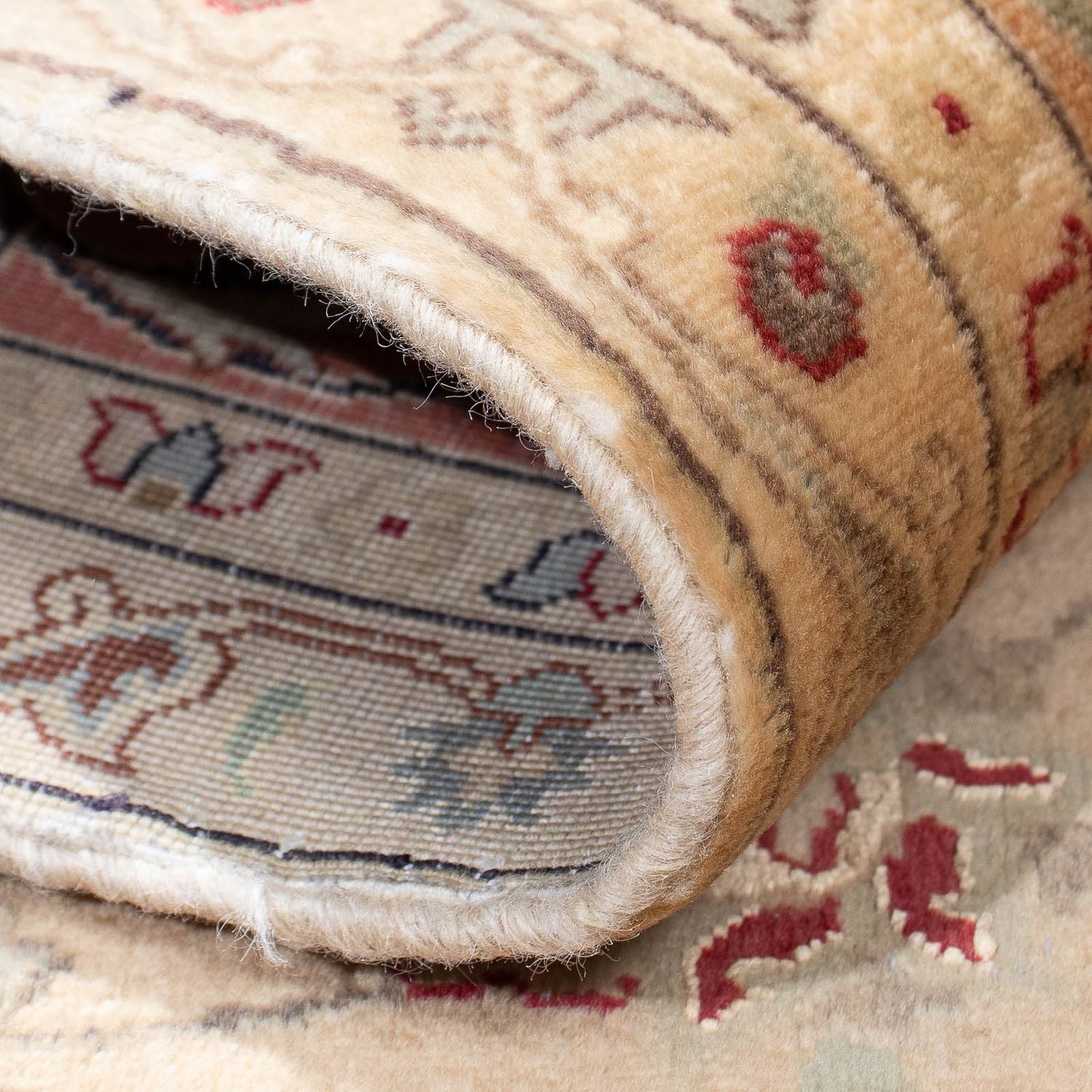 Tappeto Persero - Tabriz - Reale - 203 x 156 cm - marrone chiaro
