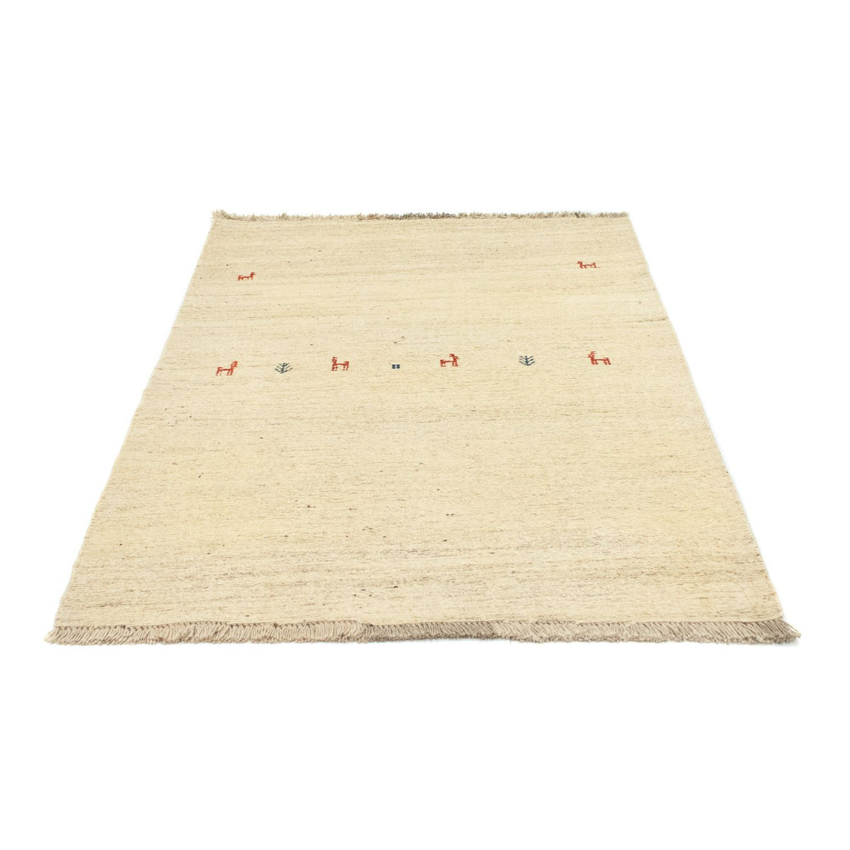Tappeto Gabbeh - Persero - 138 x 105 cm - beige
