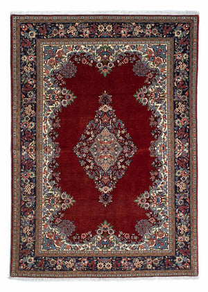 Tappeto Persero - Ghom - 190 x 130 cm - rosso