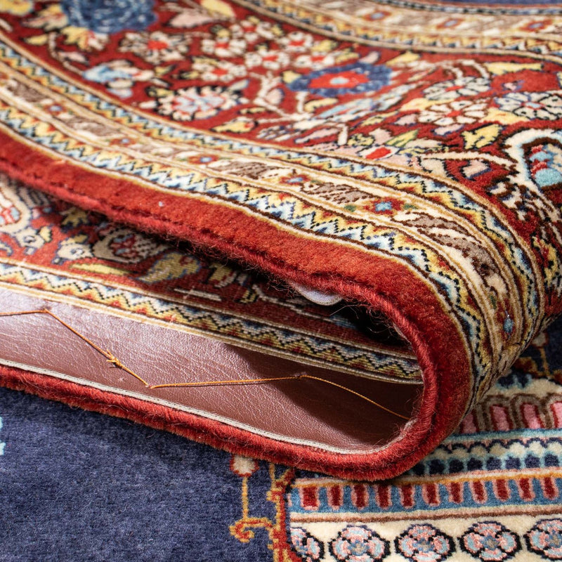 Tappeto Persero - Ghom - 214 x 127 cm - blu