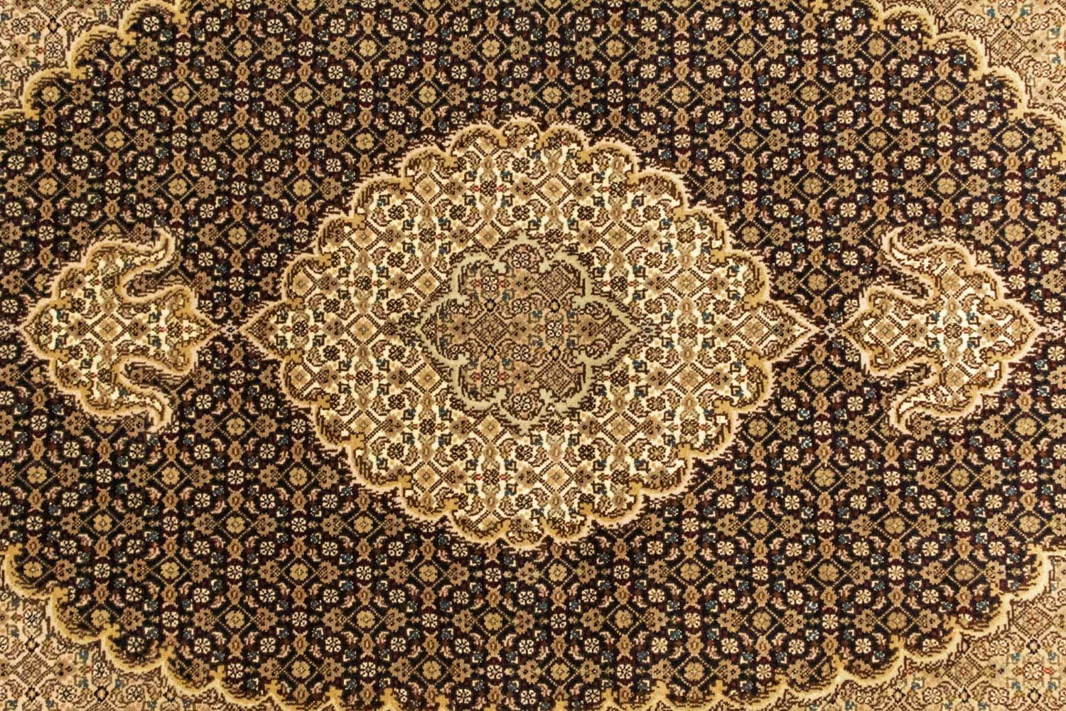 Tappeto Persero - Tabriz - Reale - 150 x 100 cm - blu scuro