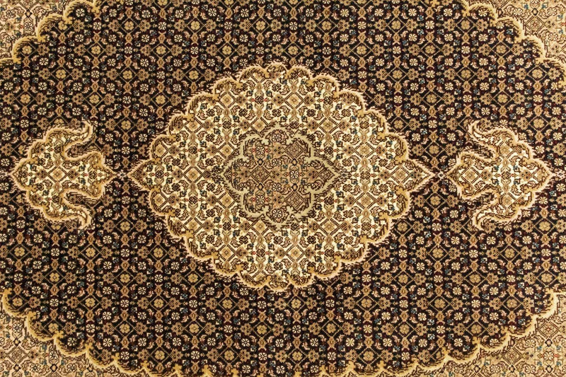 Tappeto Persero - Tabriz - Reale - 150 x 100 cm - blu scuro