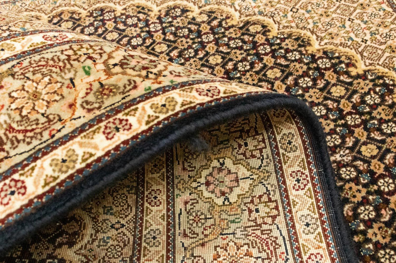 Tappeto Persero - Tabriz - Reale - 150 x 100 cm - blu scuro