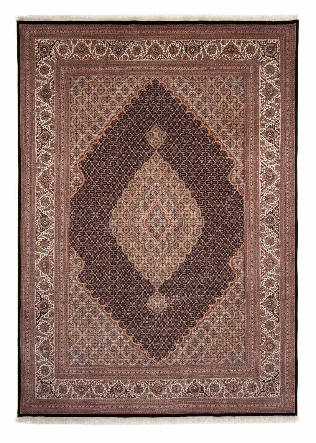 Tappeto Persero - Tabriz - 346 x 247 cm - blu scuro