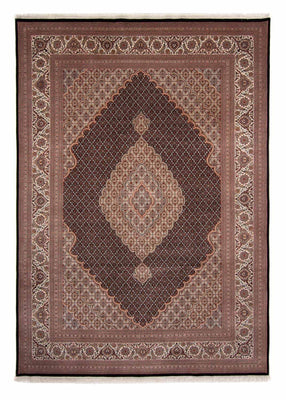 Tappeto Persero - Tabriz - 346 x 247 cm - blu scuro