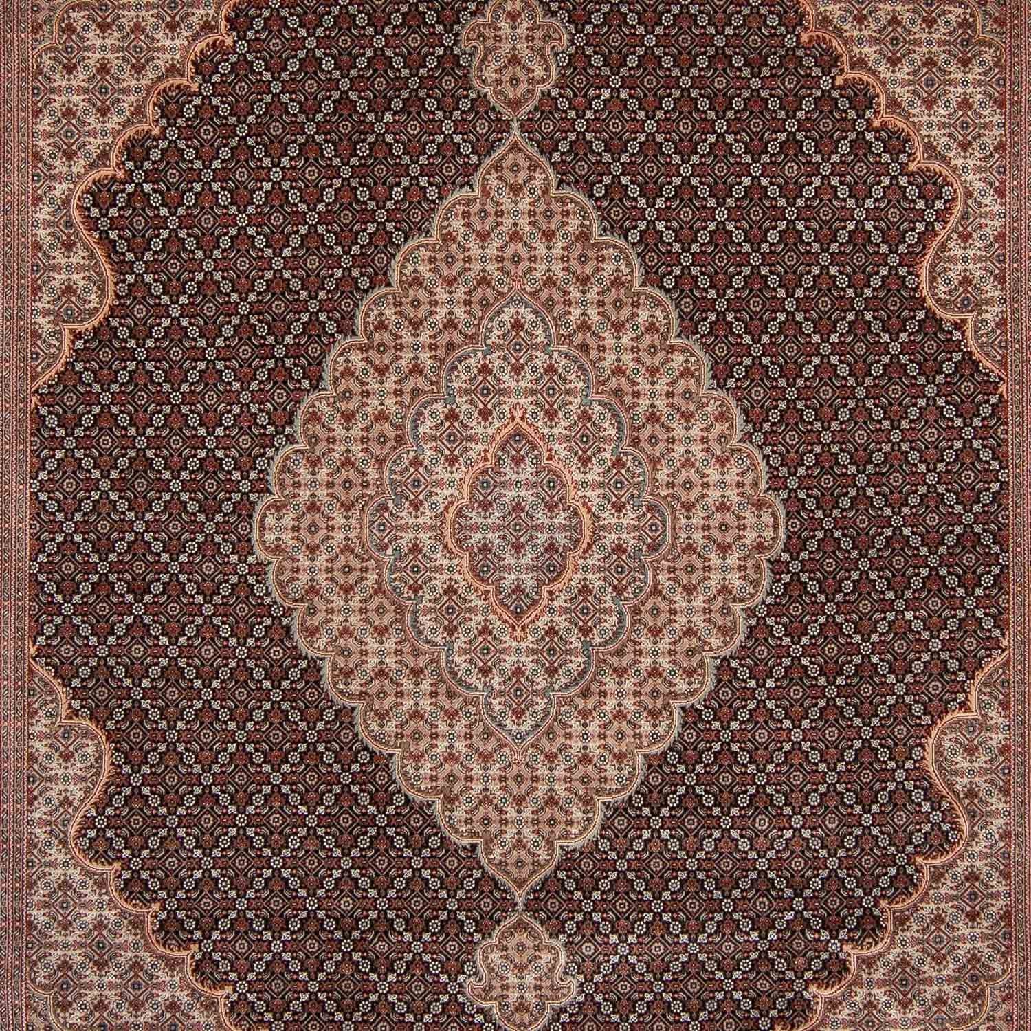 Tappeto Persero - Tabriz - 346 x 247 cm - blu scuro