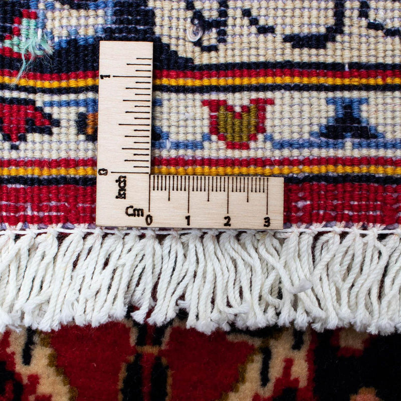 Tappeto Persero - Keshan - 129 x 71 cm - rosso scuro