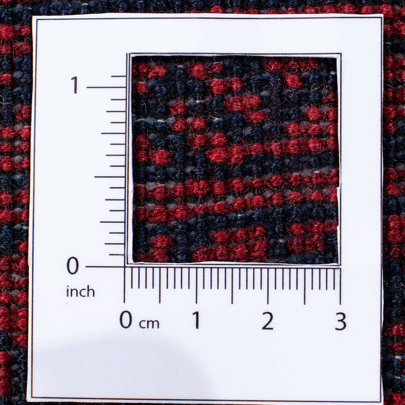 Tappeto Turkaman - 233 x 157 cm - rosso scuro