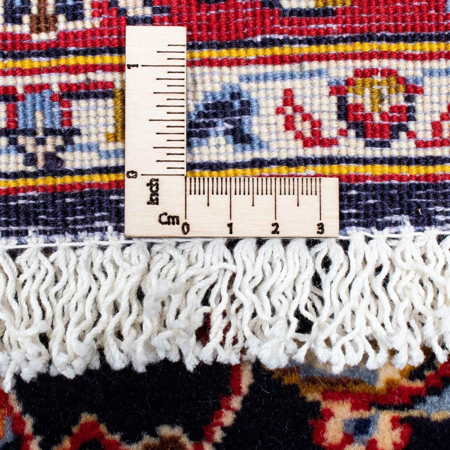 Tappeto Persero - Keshan - 121 x 79 cm - blu scuro