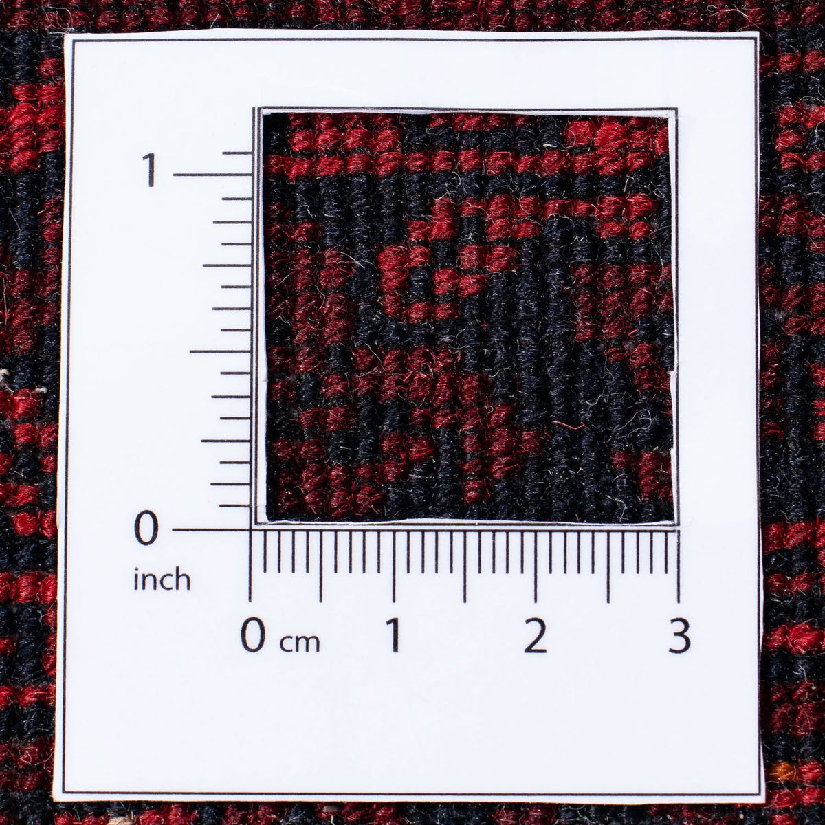 Tappeto Turkaman - 246 x 160 cm - rosso scuro