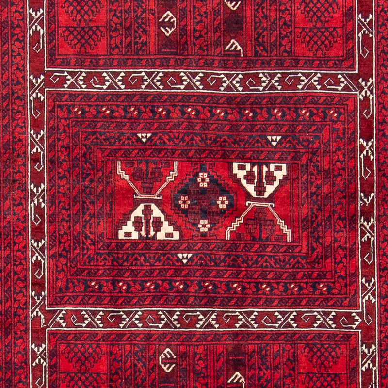 Tappeto Turkaman - 240 x 157 cm - rosso scuro