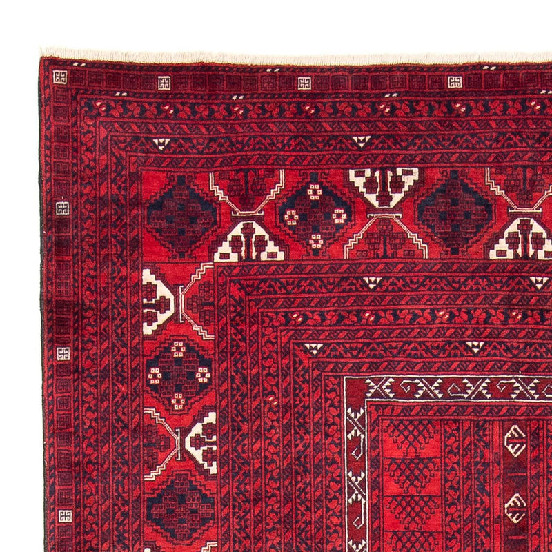 Tappeto Turkaman - 240 x 157 cm - rosso scuro