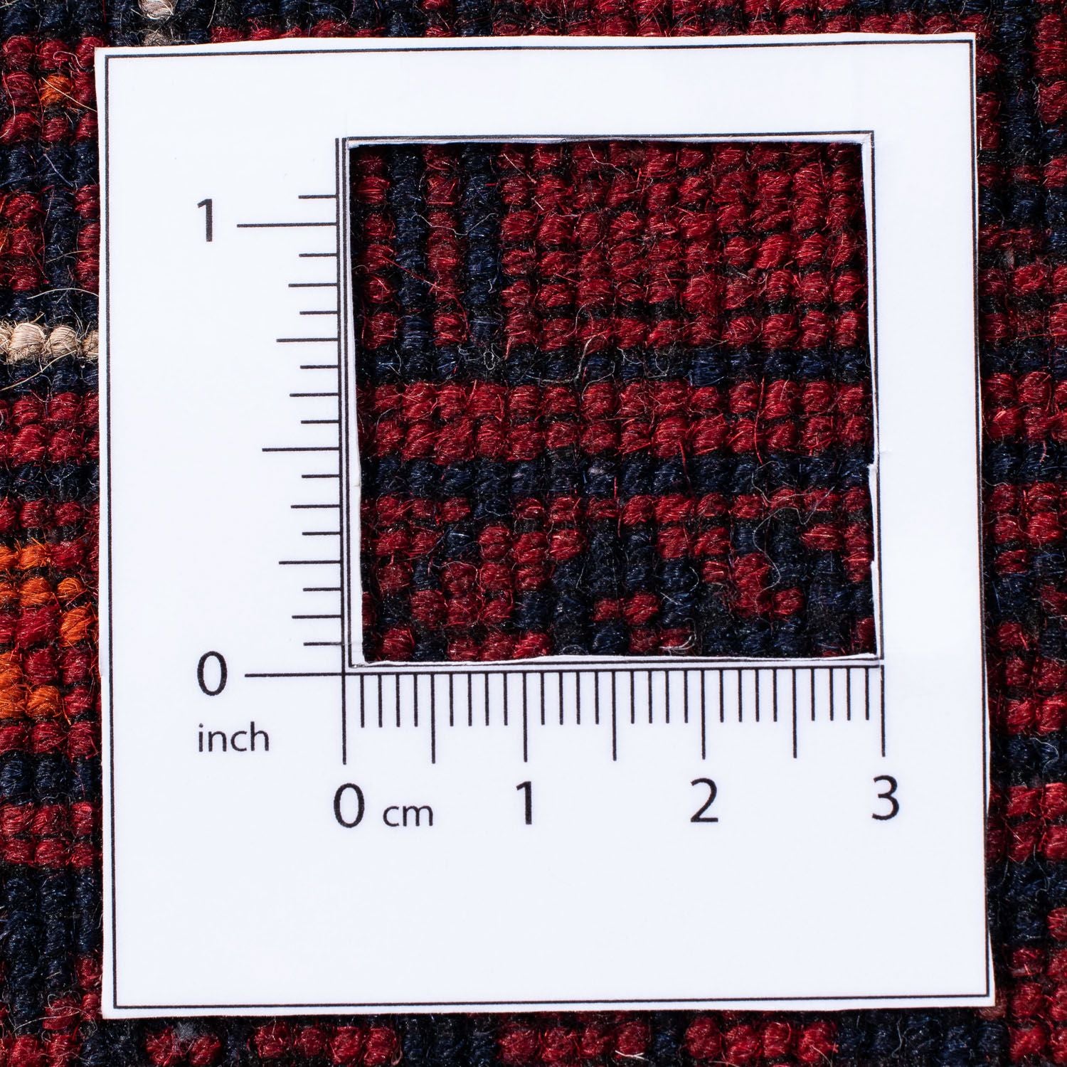 Tappeto Turkaman - 245 x 158 cm - rosso scuro