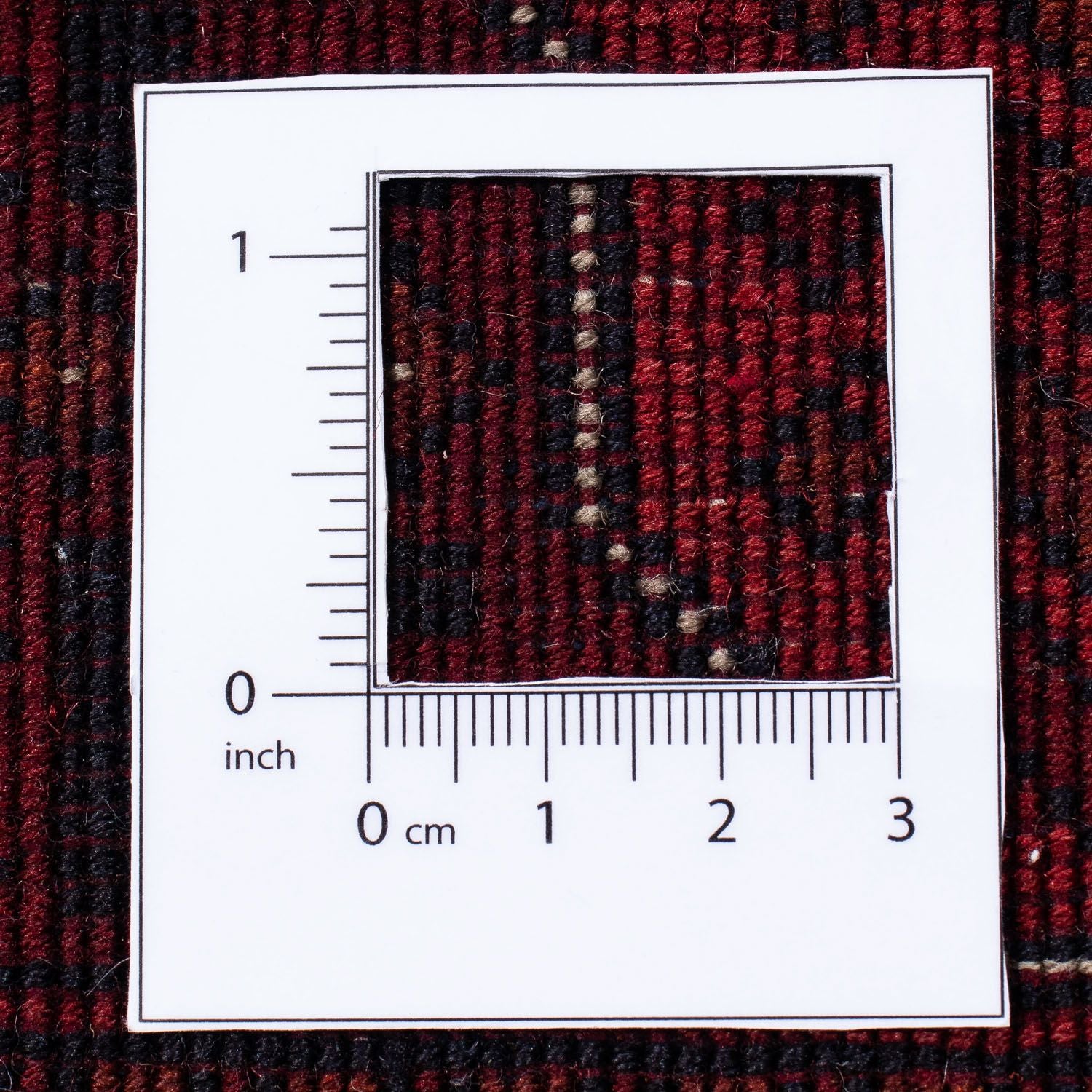 Tappeto afgano - 287 x 202 cm - rosso scuro