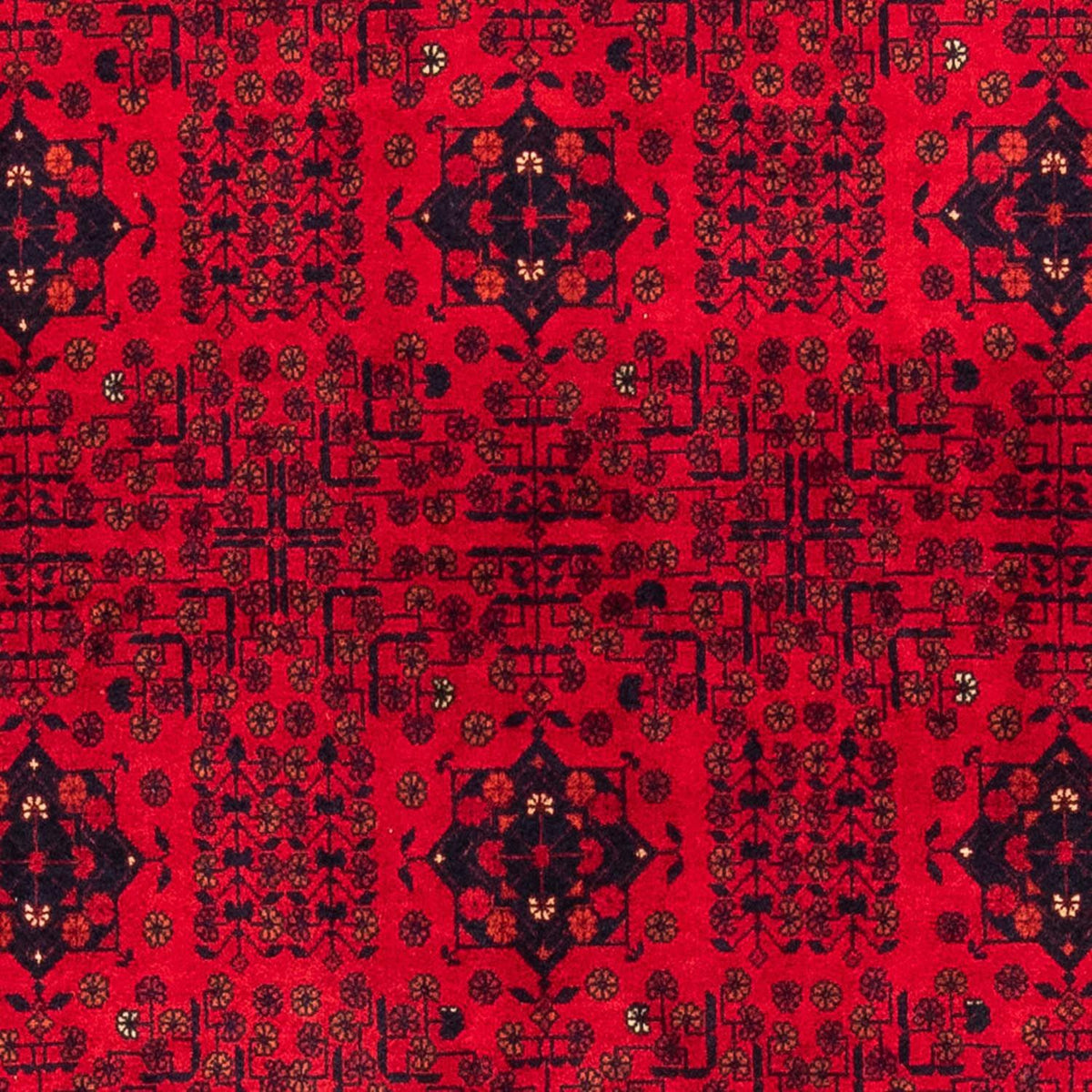 Tappeto afgano - 230 x 171 cm - rosso scuro