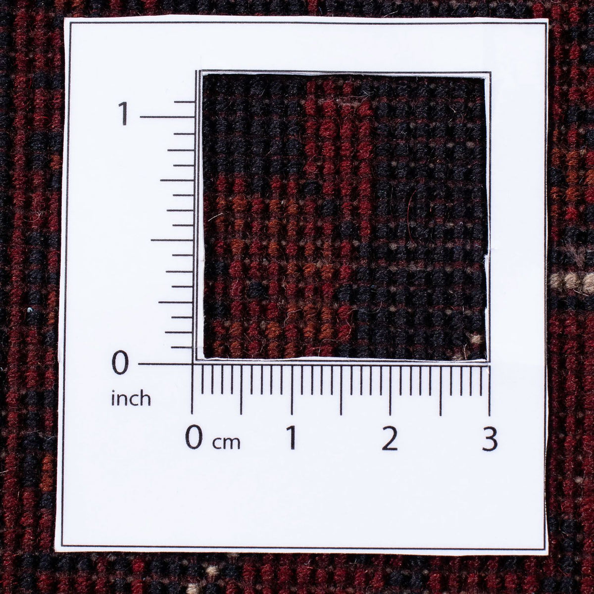 Tappeto afgano - 230 x 171 cm - rosso scuro