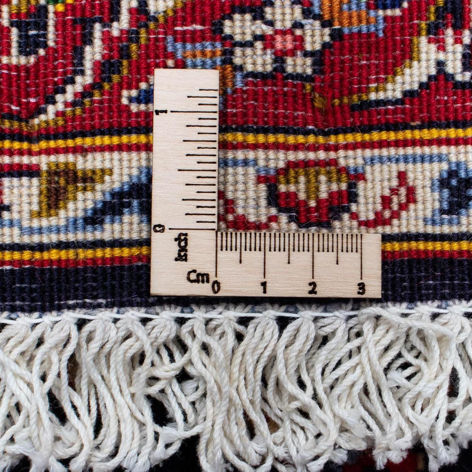 Tappeto Persero - Keshan - 116 x 78 cm - blu scuro
