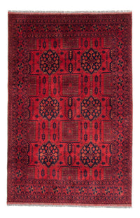 Tappeto afgano - Kunduz - 196 x 130 cm - rosso