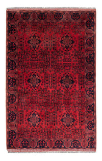 Tappeto afgano - Kunduz - 200 x 130 cm - rosso