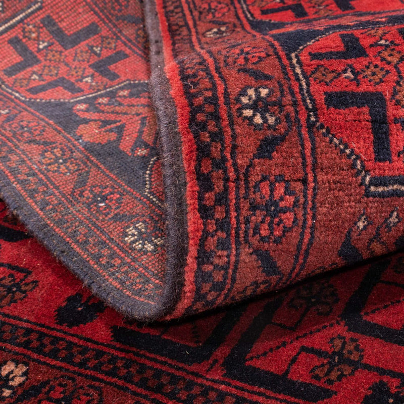 Tappeto afgano - Kunduz - 190 x 130 cm - rosso
