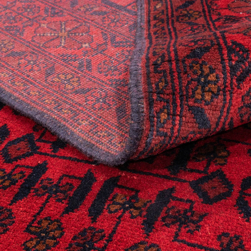 Tappeto afgano - Kunduz - 190 x 128 cm - rosso