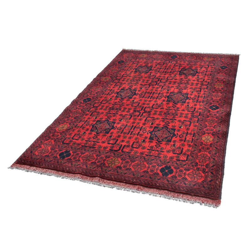 Tappeto afgano - Kunduz - 190 x 128 cm - rosso