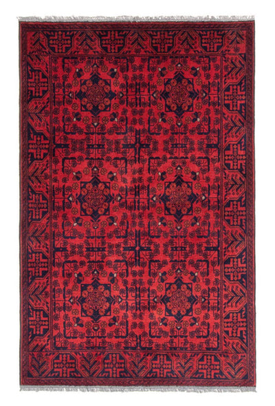 Khal Mohammadi Tappeto 126x186cm - Tappeto orientale - rosso