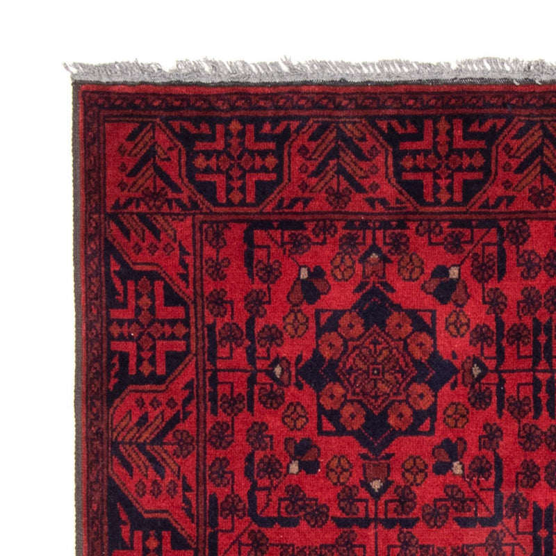 Tappeto afgano - Kunduz - 186 x 126 cm - rosso