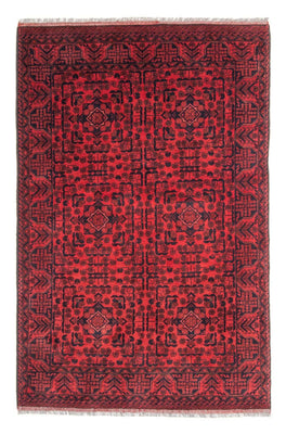 Tappeto afgano - Kunduz - 187 x 122 cm - rosso