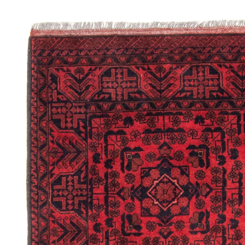 Tappeto afgano - Kunduz - 187 x 122 cm - rosso