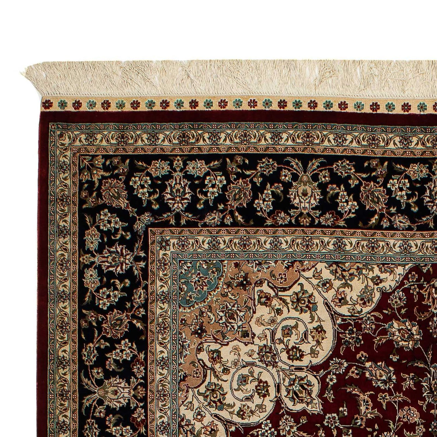 Seta cinese Tappeto 198x137cm - Tappeto persiano