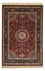 Tappeto di seta - seta cinese - 183 x 122 cm - rosso scuro